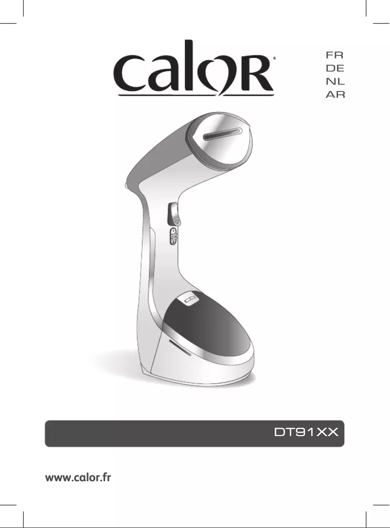 Page 1 of the manual User Manual Calor Access Steam Care DT9100
