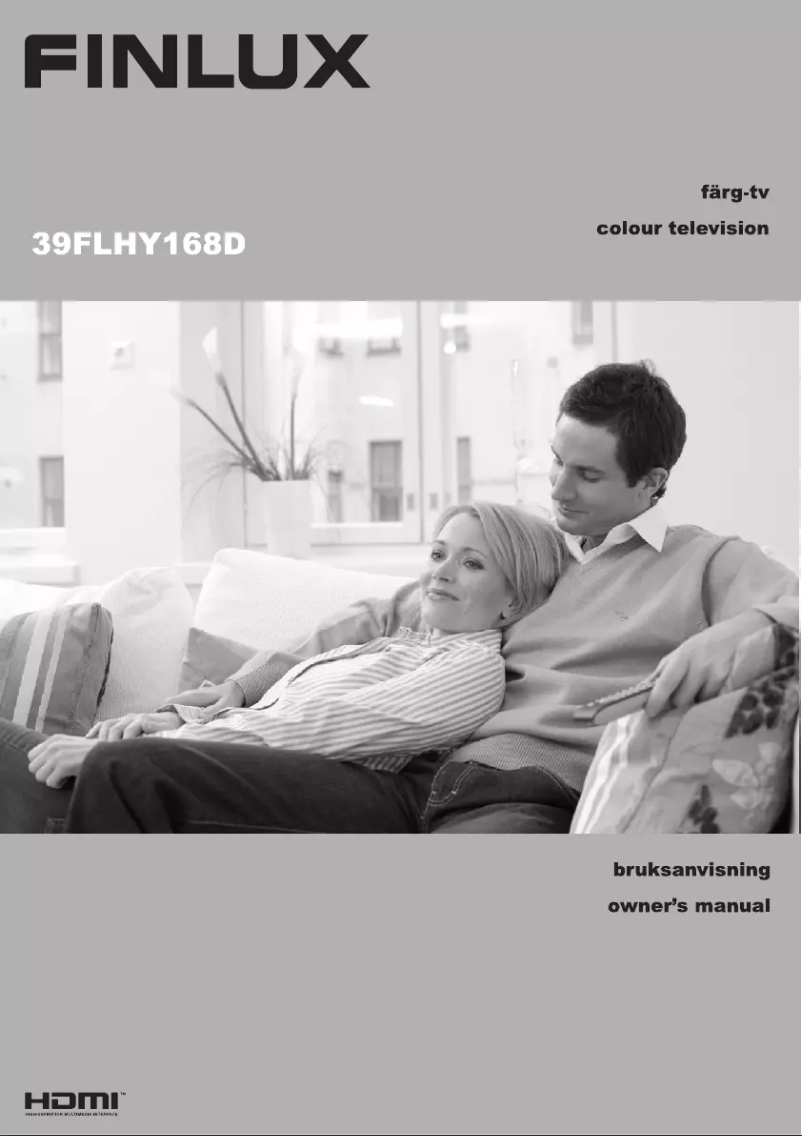 Page n°1 - Manuel utilisateur Finlux 39FLHY168D