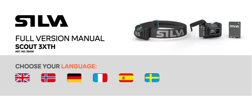 Page 1 de la notice Manuel utilisateur Silva Scout 3 XTH