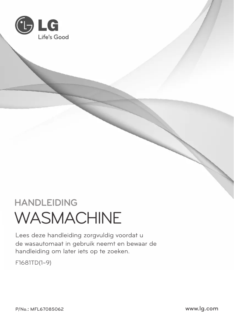 Página 1 del manual Manual de usuario LG F1681TD