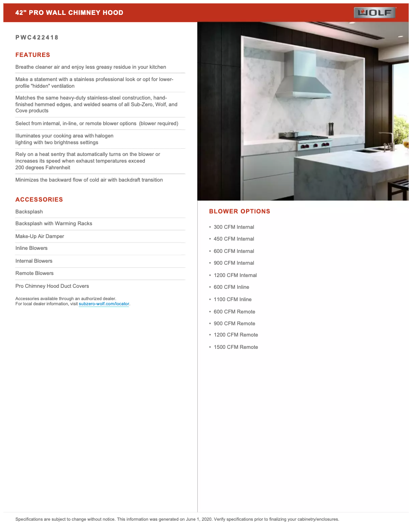 Image de la première page du manuel de l'appareil PWC422418