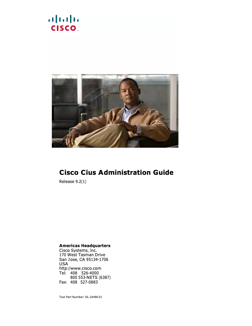 Page n°1 - Manuel utilisateur Cisco Cius 7