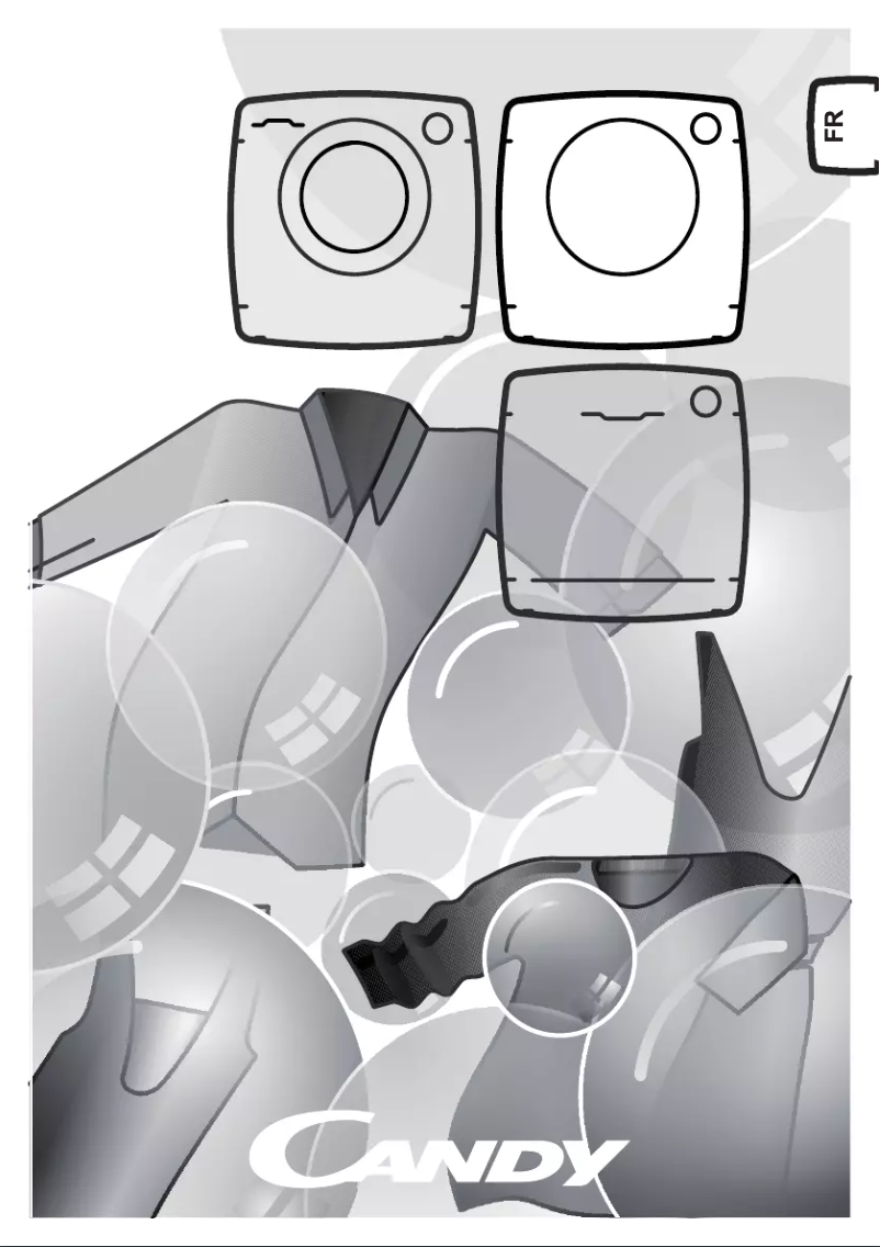 Page 1 de la notice Manuel utilisateur Candy GVSF H8A3TCEX-47