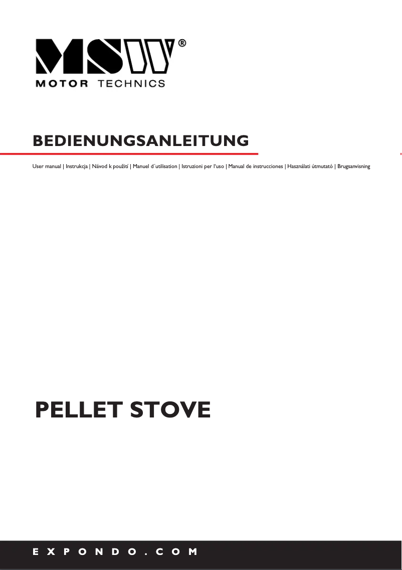 Page n°1 - Manuel utilisateur MSW MSW-PLT-6