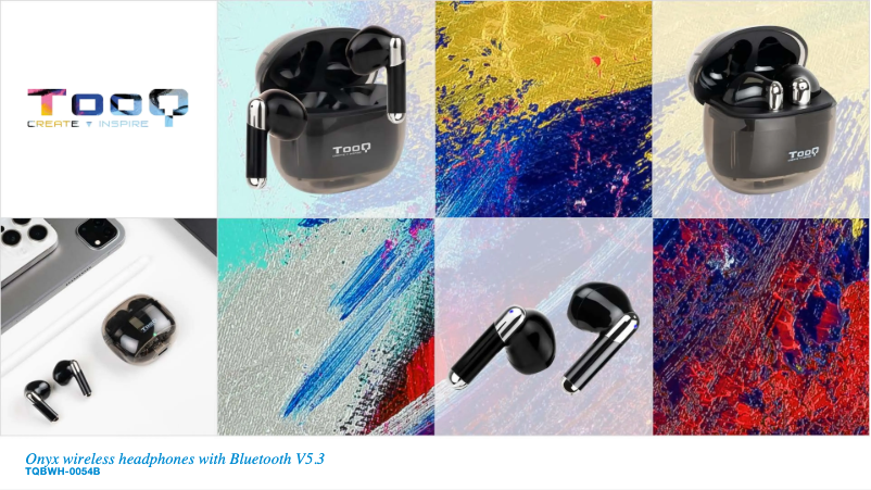 Page 1 de la notice Manuel utilisateur TooQ Onyx TQBWH-0054B