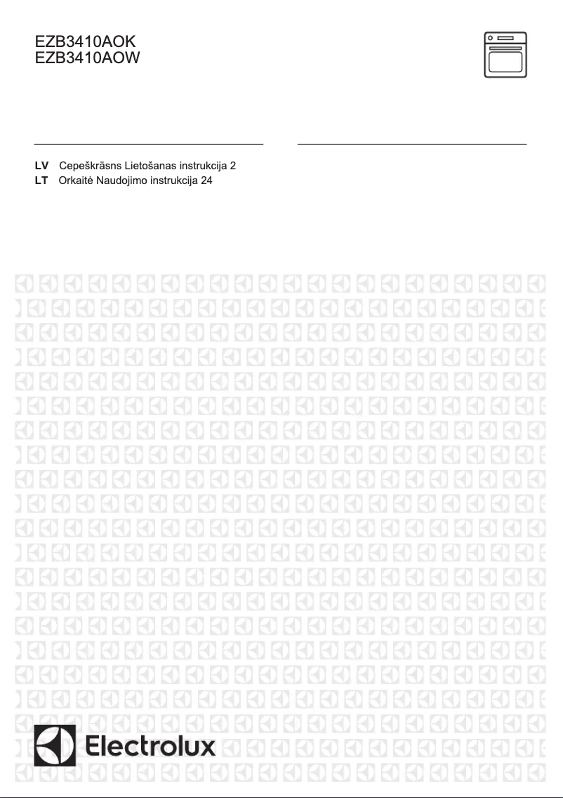 Page 1 de la notice Mode d'emploi Electrolux EZB3410AOW