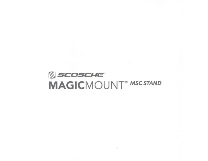 Image de la première page du manuel de l'appareil MagicMount MSC Stand