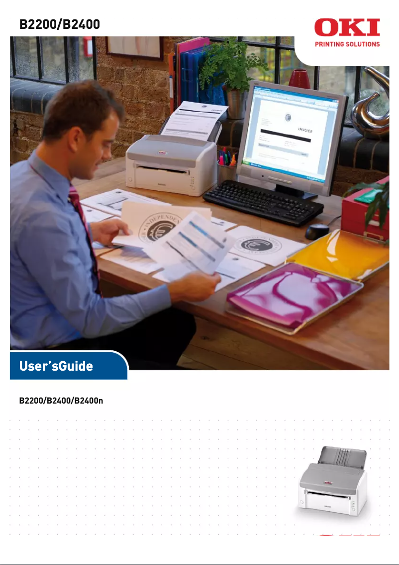 Page 1 de la notice Manuel utilisateur OKI B2200N