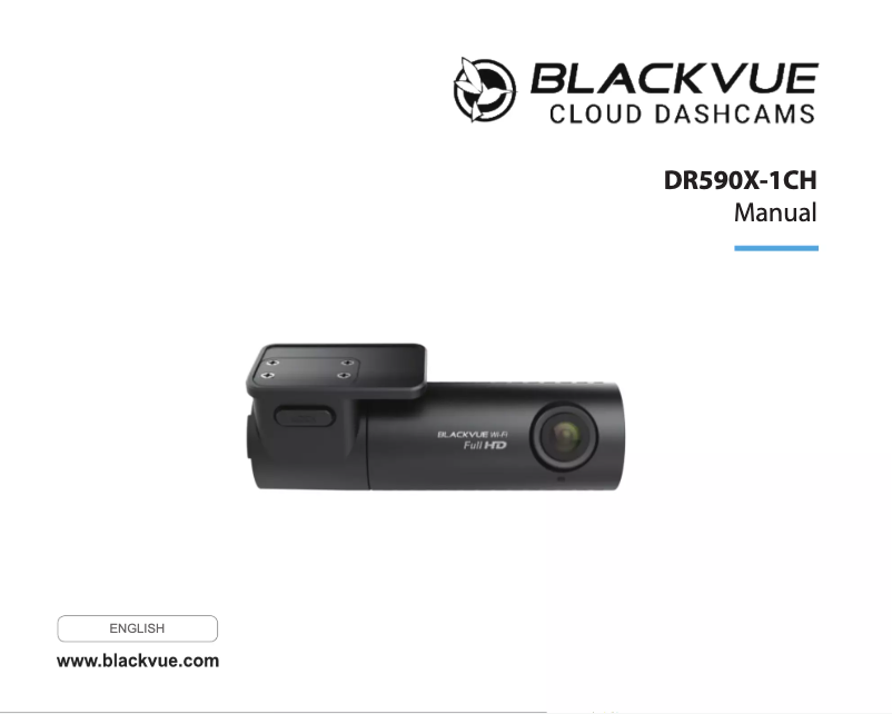 Image de la première page du manuel de l'appareil DR590X-1CH