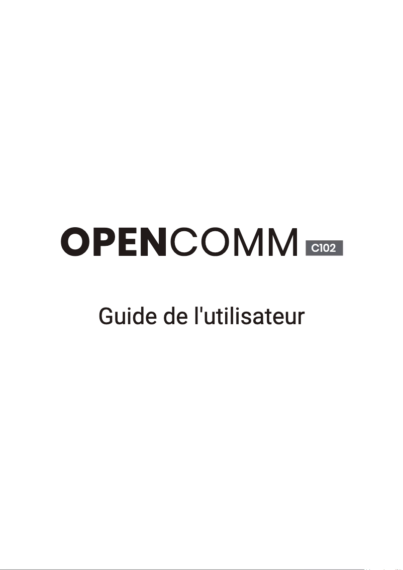 Page n°1 - Manuel utilisateur Shokz OpenComm C102