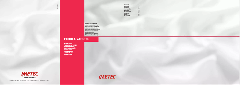 Page 1 de la notice Manuel utilisateur Imetec Titanox K115