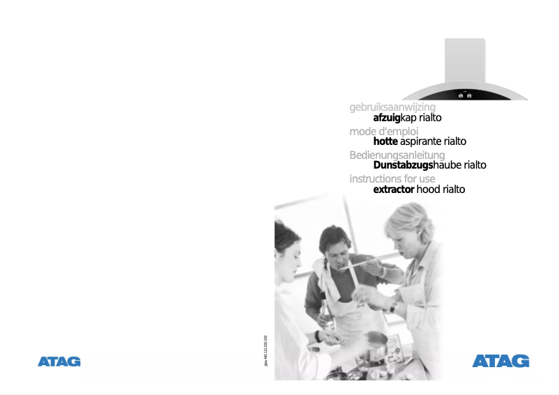 Page n°1 - Manuel utilisateur Atag WM411M