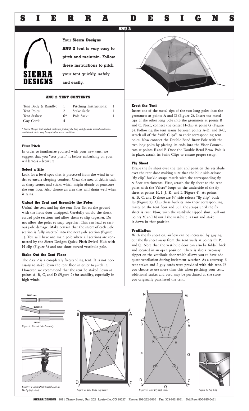 Imagen de la primera página del manual del dispositivo Anu 2