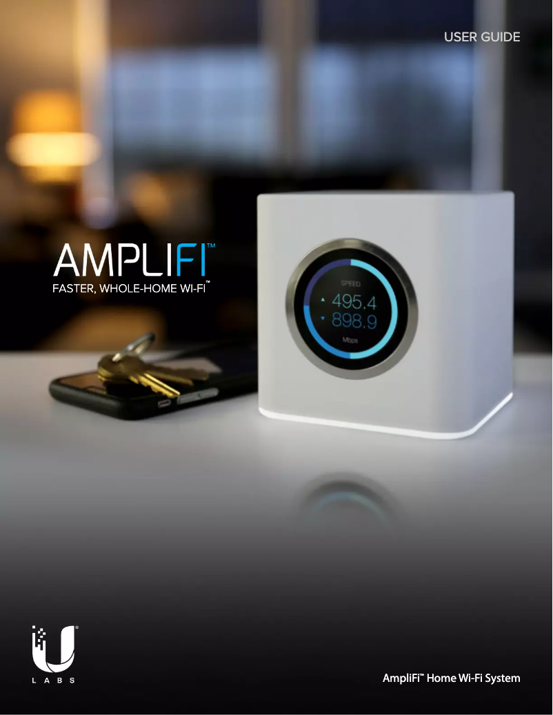 Image de la première page du manuel de l'appareil AmpliFi