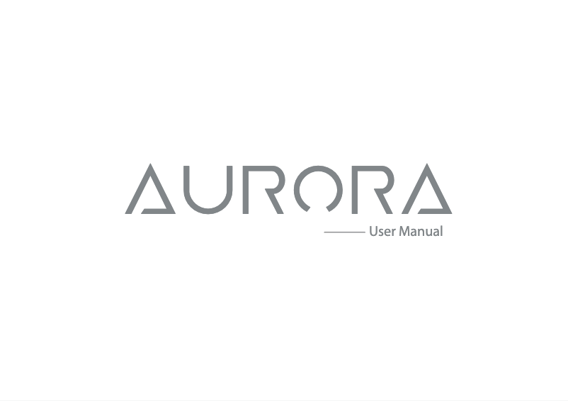 Page n°1 - Manuel utilisateur iFi Audio Aurora