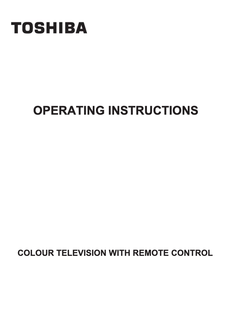Page 1 de la notice Manuel utilisateur Toshiba 24W1763DA