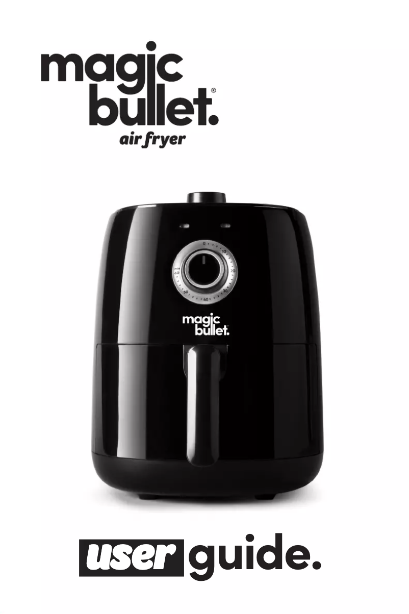 Image de la première page du manuel de l'appareil Air Fryer