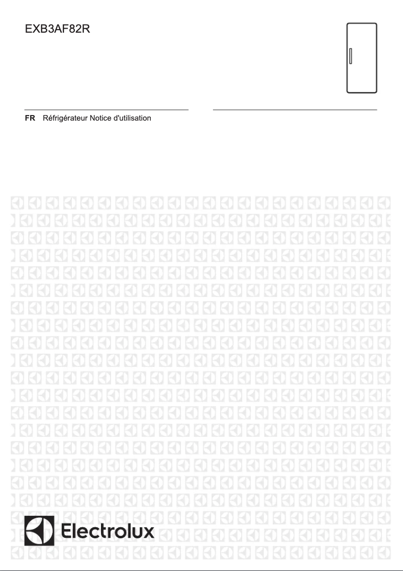 Page 1 de la notice Manuel utilisateur Electrolux EXB3AF82R
