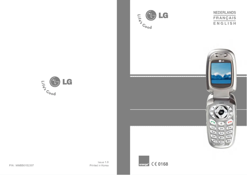 Página 1 del manual Manual de usuario LG C3310
