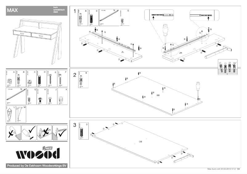 Page 1 of the manual User Manual WOOOD Max