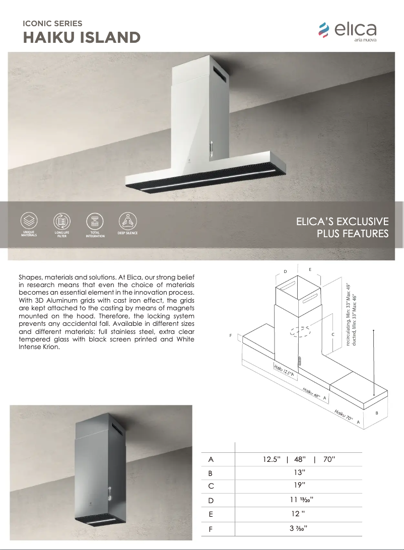 Image de la première page du manuel de l'appareil HAIKU ISLAND PRF0157472