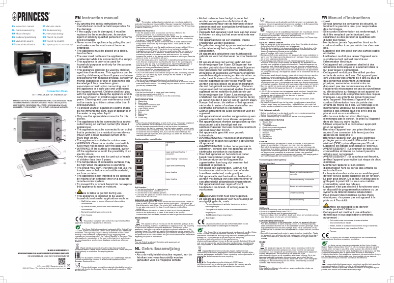 Image de la première page du manuel de l'appareil 112754