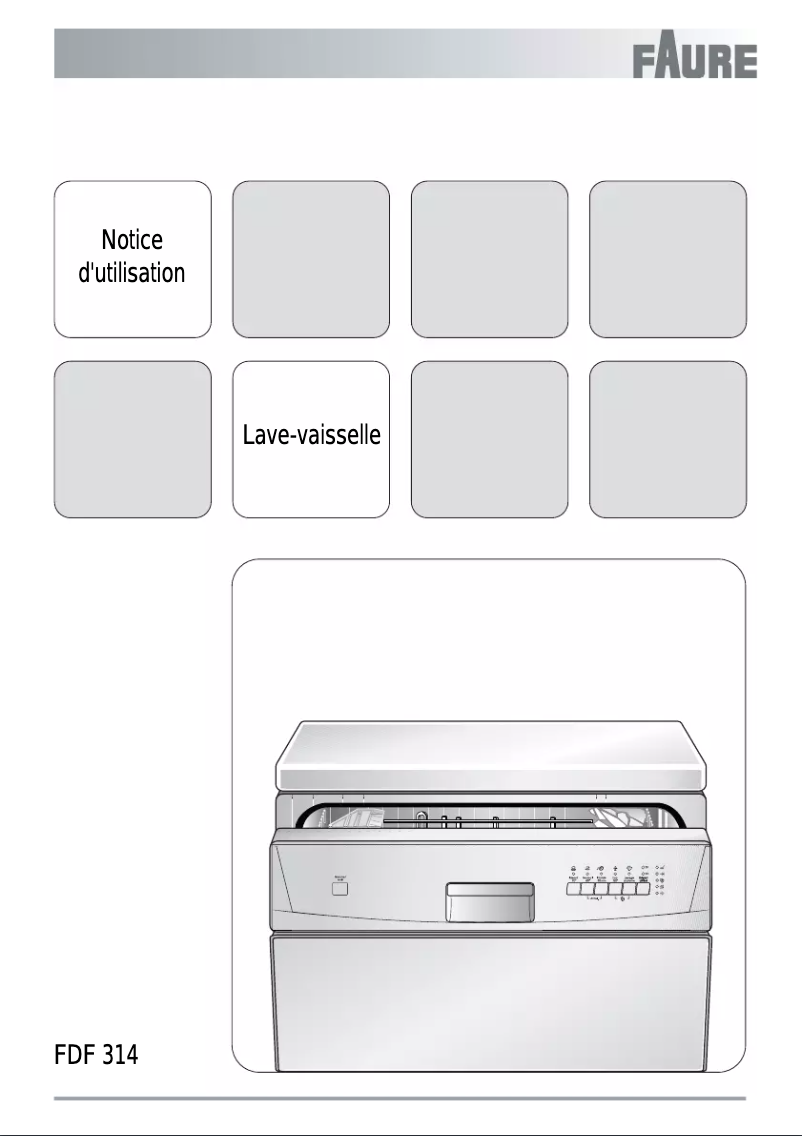 Page 1 de la notice Manuel utilisateur Faure FDF314