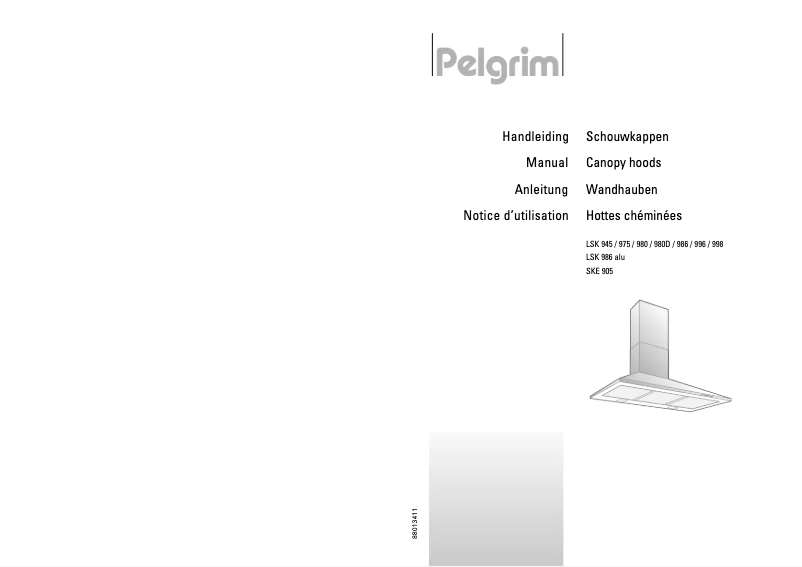 Image de la première page du manuel de l'appareil LSK 980