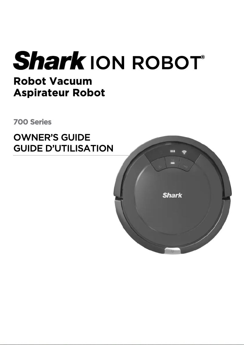 Page 1 de la notice Manuel utilisateur Shark ION Robot RV765
