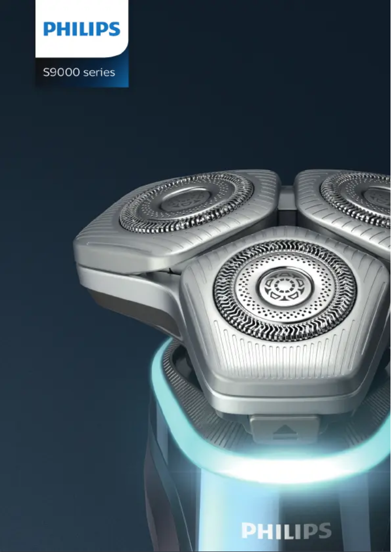 Page 1 of the manual User Manual Philips Series 9000 S9985