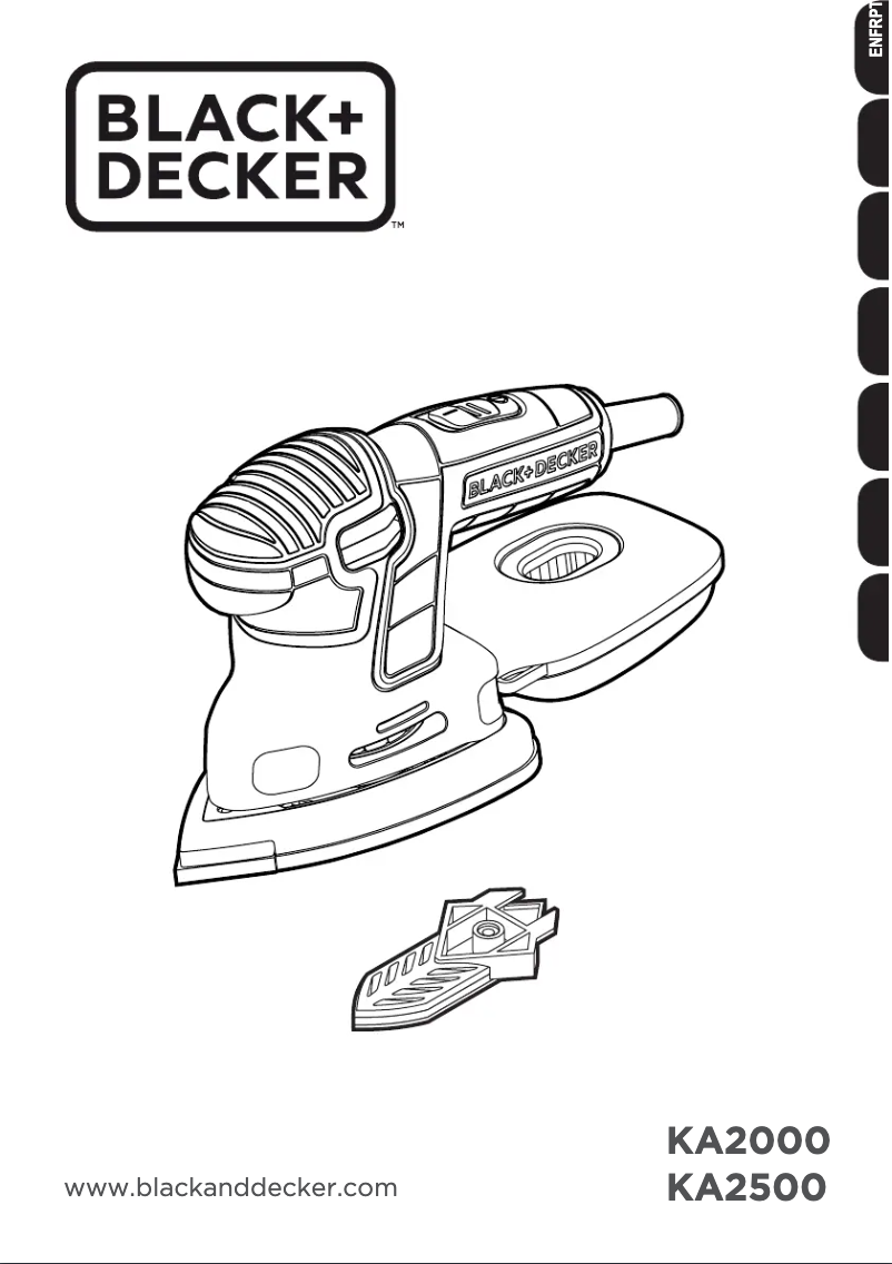 Page n°1 - Manuel utilisateur Black & Decker KA2000