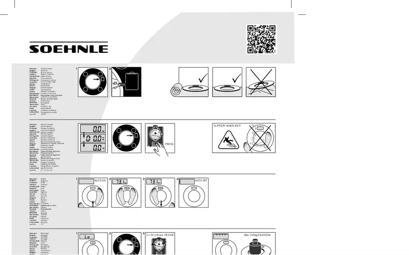 Image de la première page du manuel de l'appareil Circle Balance
