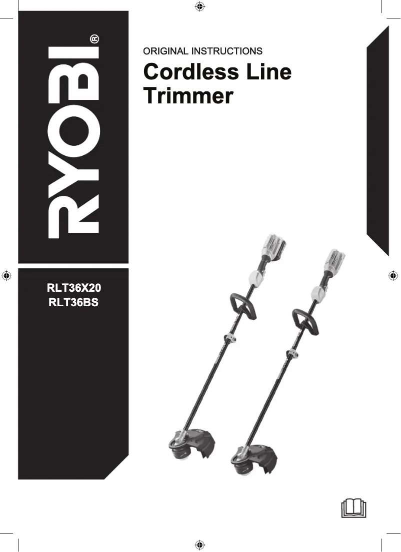 Page 1 de la notice Manuel utilisateur RYOBI RLT36BS