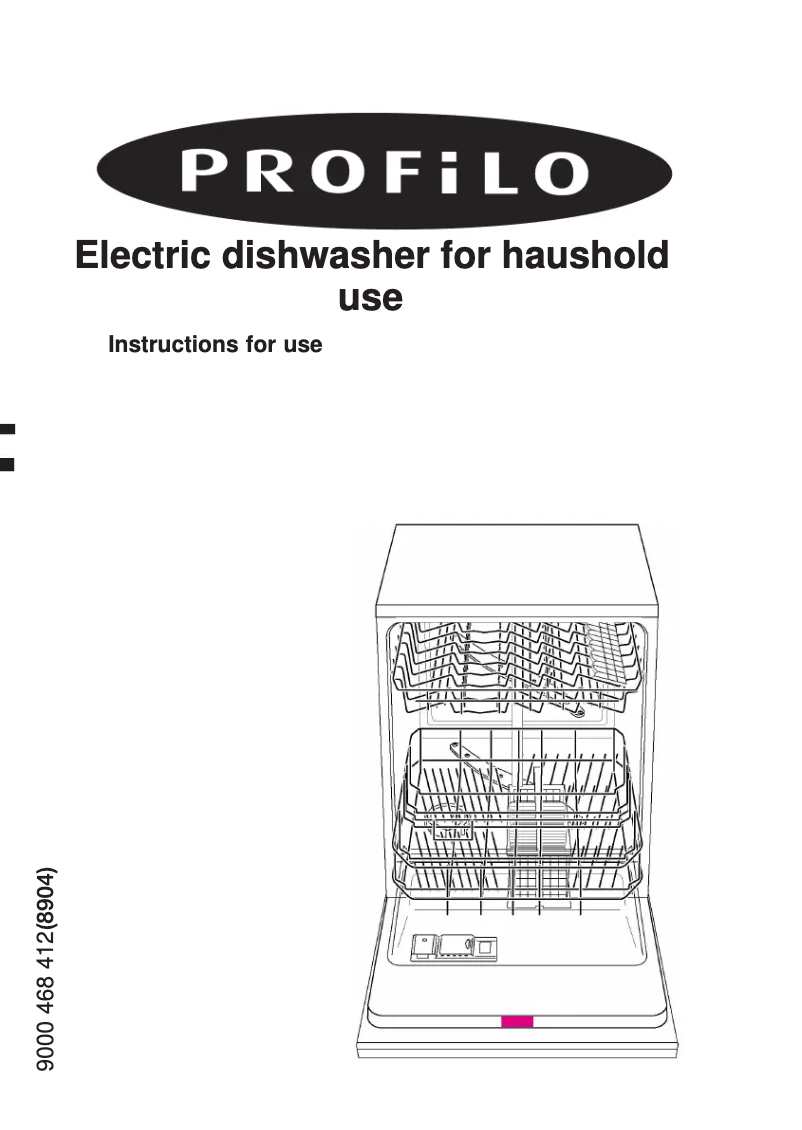 Page 1 de la notice Manuel utilisateur Profilo BM4293