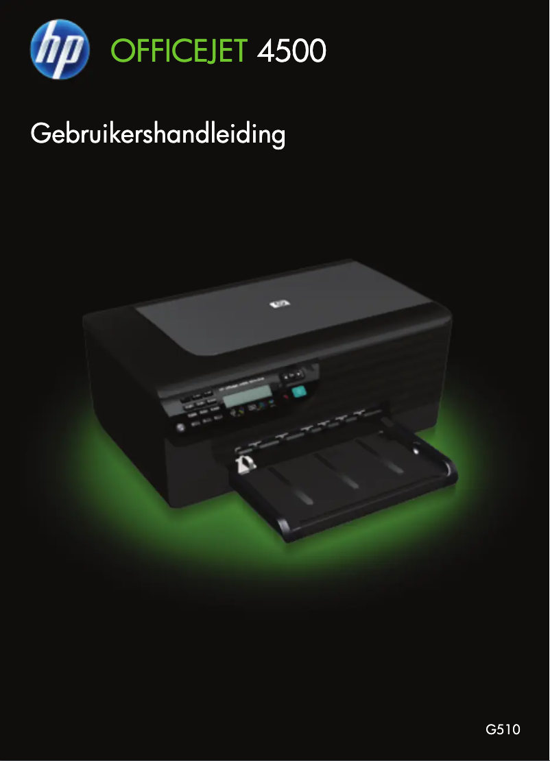 Page 1 de la notice Manuel utilisateur HP OfficeJet 4500 Wireless