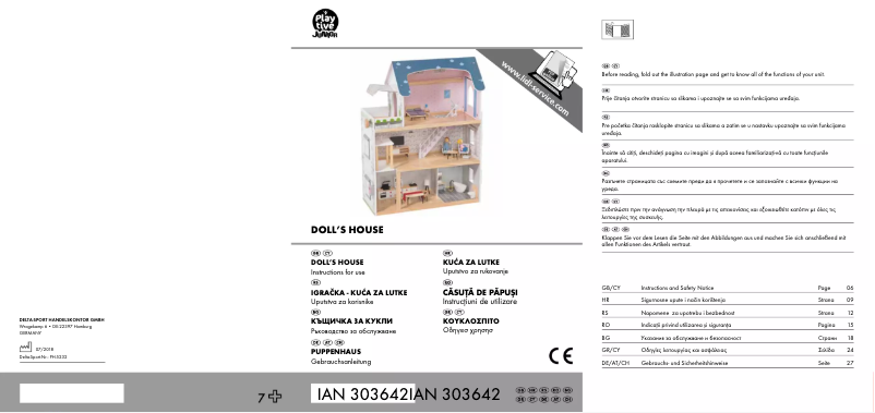 Image de la première page du manuel de l'appareil IAN 303642