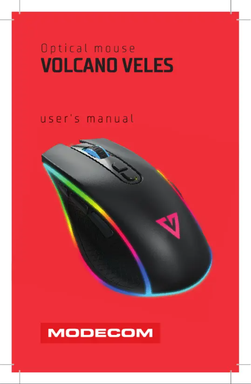 Image de la première page du manuel de l'appareil Veles