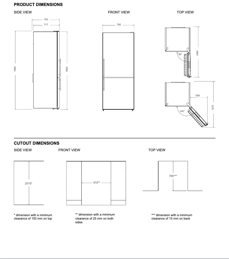 Image de la première page du manuel de l'appareil RBM76F4FXNC