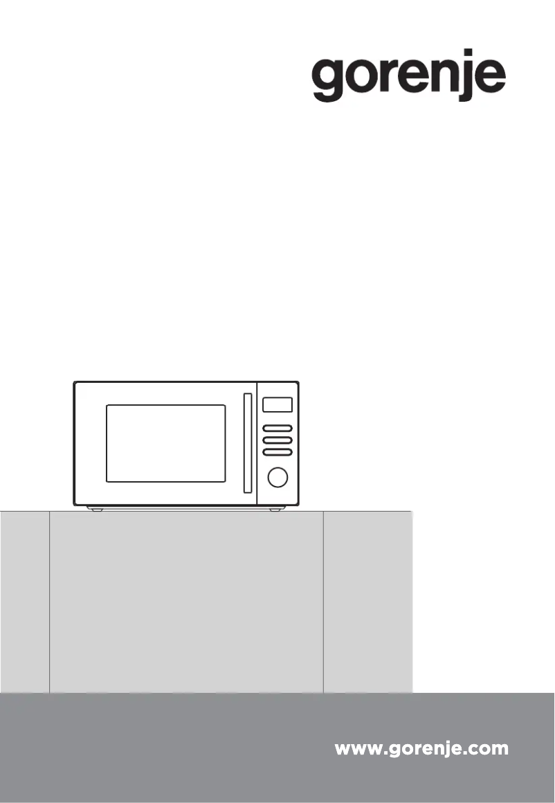 Page n°1 - Manuel utilisateur Gorenje MMO20DEII