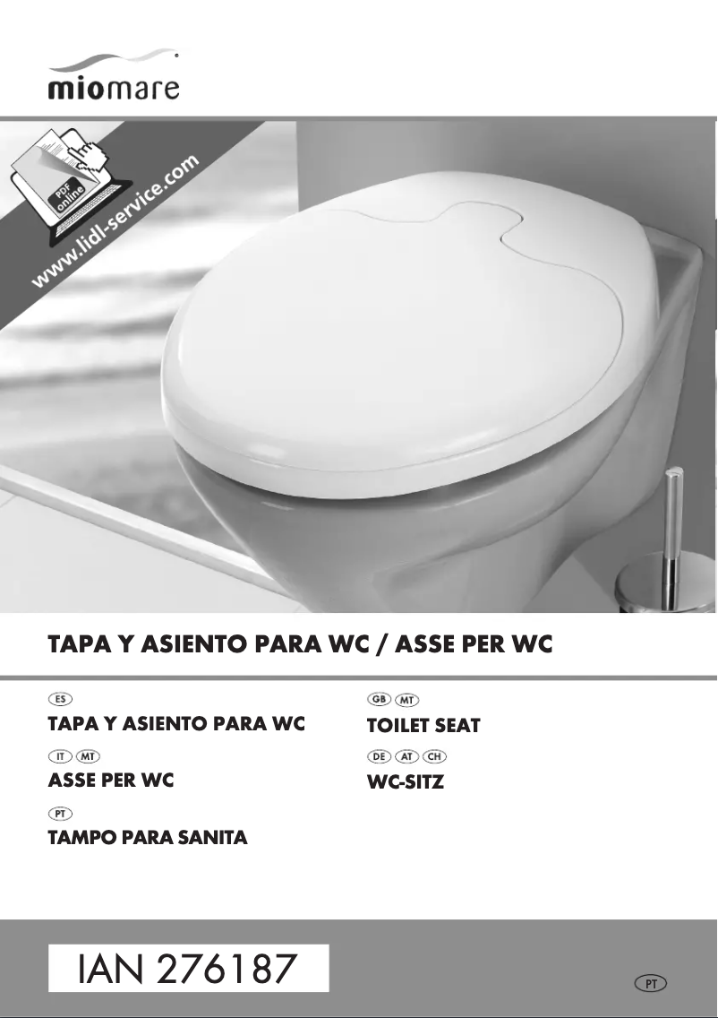 Page n°1 - Manuel utilisateur Miomare IAN 276187