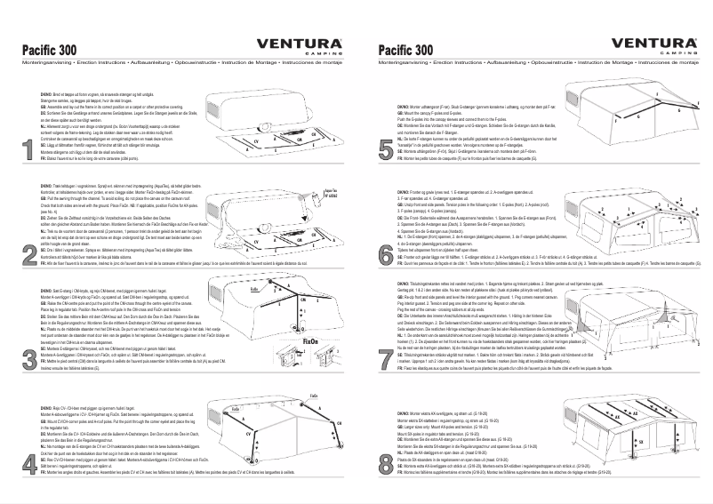 Page 1 de la notice Manuel utilisateur Ventura Pacific 300