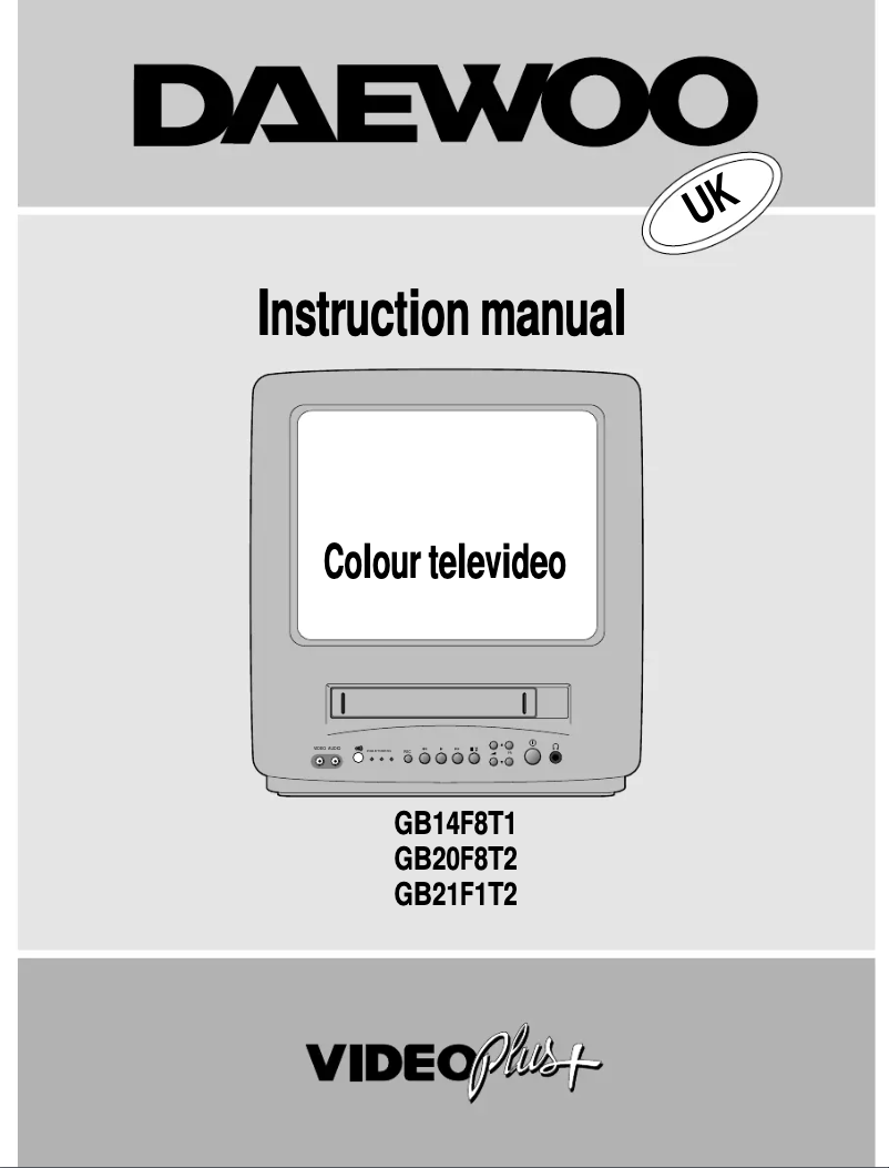 Image de la première page du manuel de l'appareil GB14F8T1