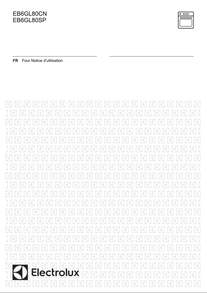 Image de la première page du manuel de l'appareil EB6GL80CN