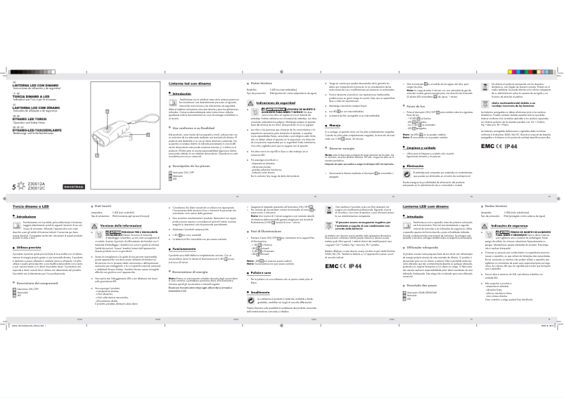 Page 1 de la notice Manuel utilisateur Rocktrail Z30012B