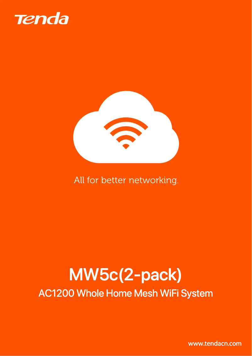 Page n°1 - Fiche technique Tenda Nova MW5c