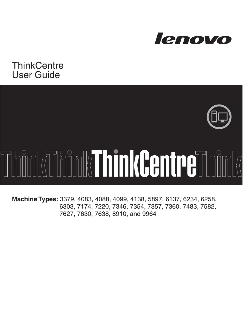 Imagen de la primera página del manual del dispositivo ThinkCentre 7354