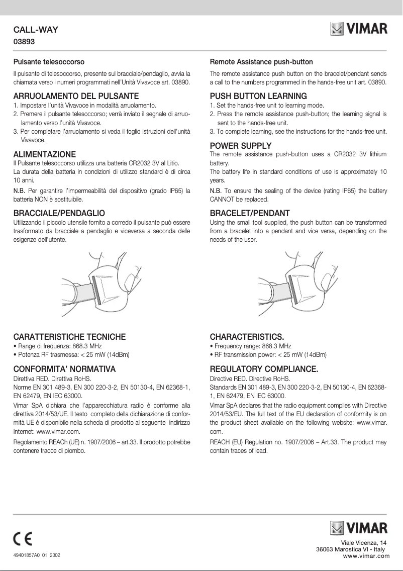 Image de la première page du manuel de l'appareil 03893