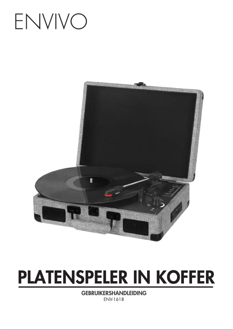 Page 1 de la notice Manuel utilisateur Envivo ENV-1618
