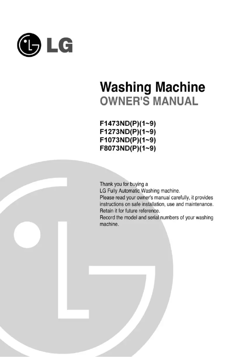 Page n°1 - Manuel utilisateur LG F1073ND