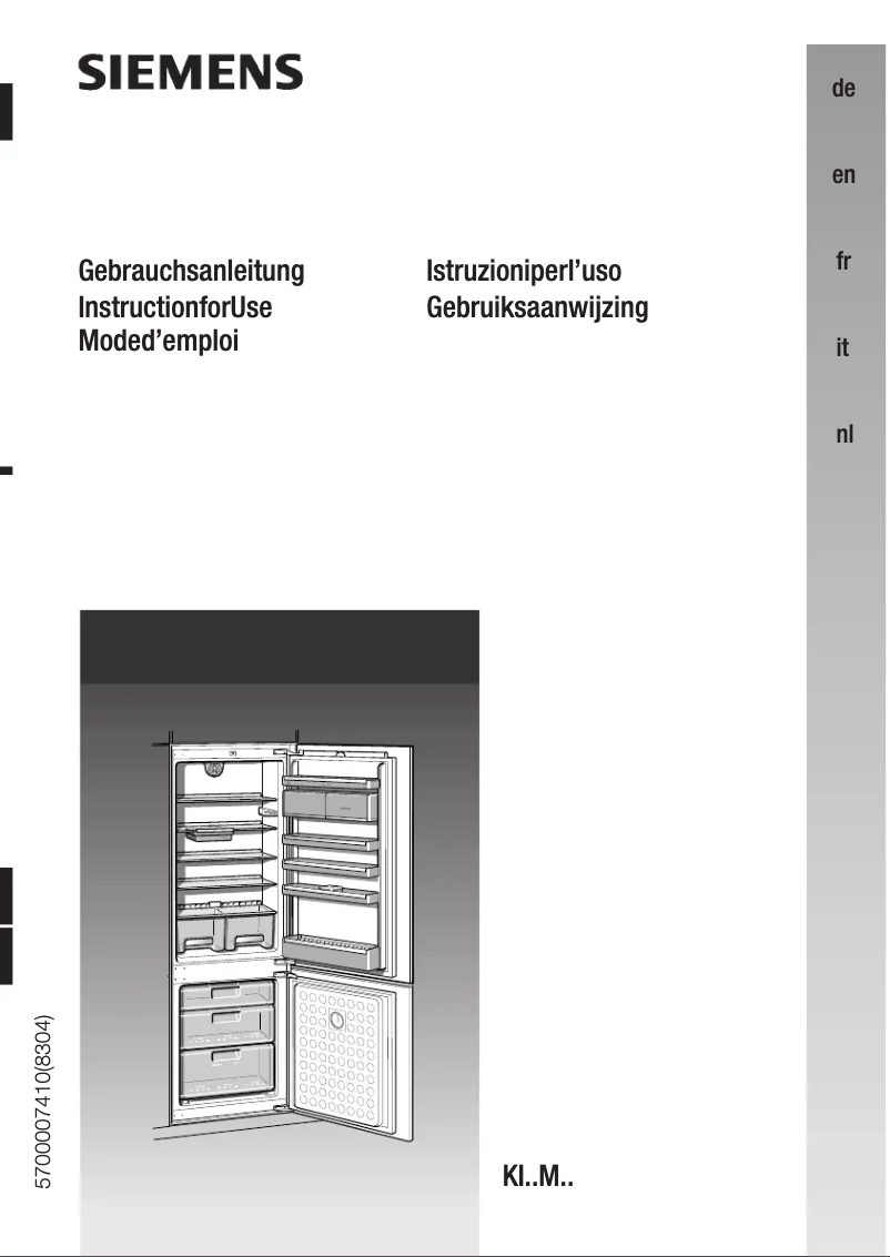 Image de la première page du manuel de l'appareil KI30M02